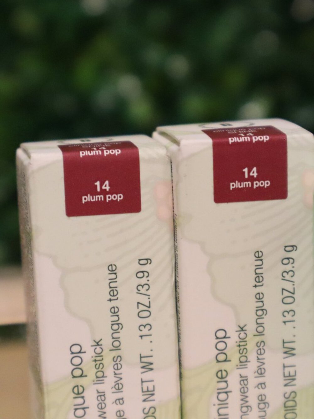 2X Clinique Pop Lip Colour Primer Plum Pop #14 NIB Full Size - Picture 2 of 2